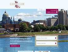 Tablet Screenshot of laverylaw.com